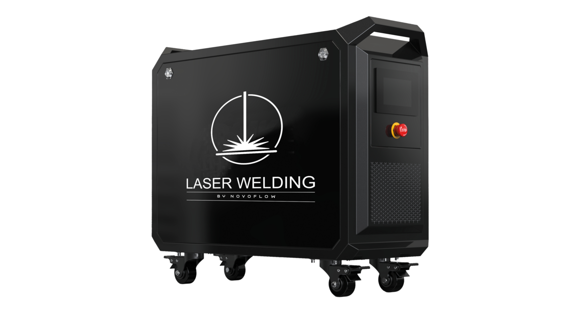 Schwarzes luftgekühltes Laserschweißgerät NF-LWA-K 1500