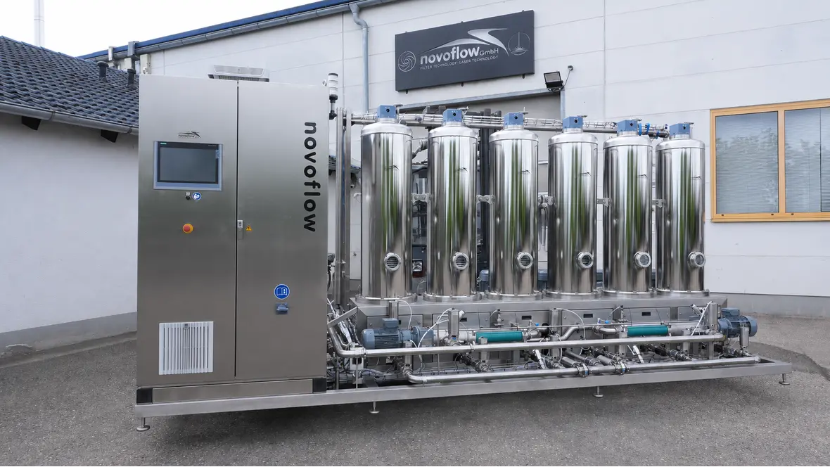 Cross Flow Filtration Systeme | novoflow